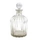Oval Shape Decorative Glass Bottle
